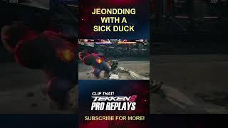 Jeondding Eddy with a sick duck combo  #tekkentournament #tekken8community #tekken8 #jeondding