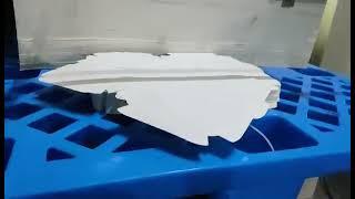 Paper lunch box die cutting and increasing machine roll punching machine