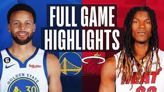 WARRIORS at HEAT | NBA FULL GAME HIGHLIGHTS | November 1, 2022