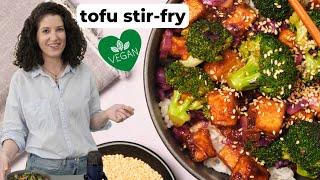 Tofu Stir Fry (Vegan & Easy!) #vegancooking