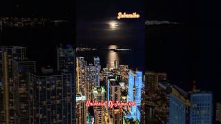 Moonbeams and dreams#miami #fullmoon #hyperlapse #florida #brickellmiami #dronegram #music #rap #ai