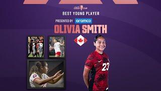 Concacaf W Gold Cup | Best Young Player Award presented by Aramco | Olivia Smith