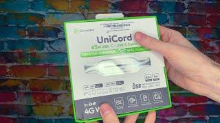 Unboxing 15% OFF GlocalMe UniCord USB C Cable with 4G WiFi Mobile Hotspot : Good Tech Cheap