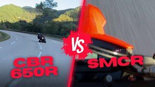 CRB 650R VS SMCR - Sortie d'influenceuse 