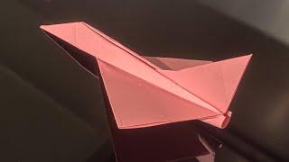 How To Fold An EASY JET! Origami Fighter Jet Tutorial (Striker)