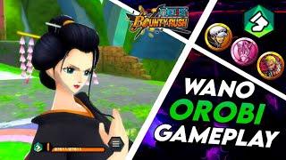 Land Of Wano Orobi Gameplay. The fastest capture speed in the game? | One Piece Bounty Rush (opbr)