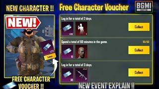 New Characters In 3.3 Update  Free Character Vouchers Event In Bgmi & Pubg - Bgmi New Event