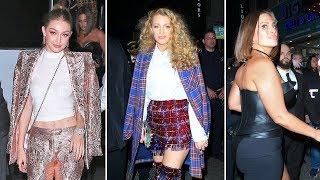 Gigi Hadid, Blake Lively, And Ashley Graham Are Ready To Party With Rihanna In NYC