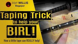 How To: Birl Tape Hack! How a few small pieces of tape may help fix your birl!