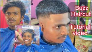 Buzz hair cutting style, tutorial video #viral #hairstyle #trending (plz subscribe)