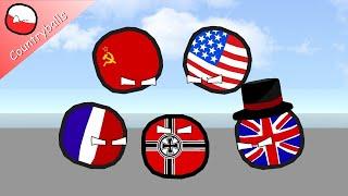 WW2 Arena but with a fast soundline | Countryballs