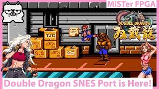 Double Dragon Gets an SNES Port with MSU1 Enhancements! Real Hardware and MiSTer FPGA