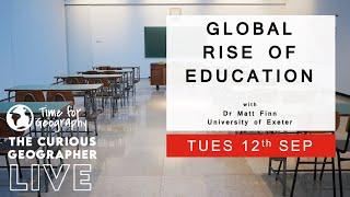 Global Rise of Education┃Dr Matt Finn┃ Live interview