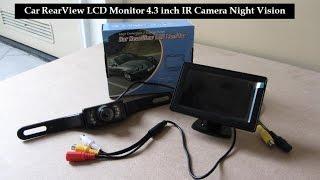 Car Rear View Camera LCD Monitor 4.3 inch