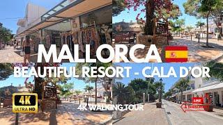 Mallorca  Cala D'or - Your Perfect Holiday Destination? 4K Walking Tour 