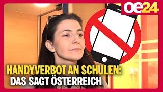 Handyverbot an Schulen: Das sagt Österreich