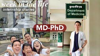 UP Med 🩺: internal medicine (phase 2), internship, goodbyes