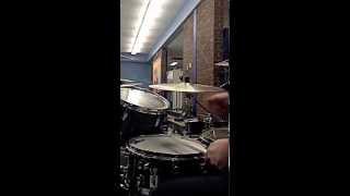 Snow day drum beat.