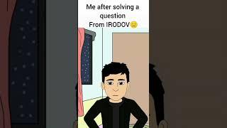 Me after solving a question from irodov...#shorts #jee #pw #iit #neet #animation #irodov