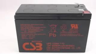 UPS123607F2 - 12 Volt 7.5Ah - 60 Watts Per Cell | Battery Specialist Canada