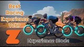 Is this the best Zwift racing mode yet? Zwift Experience Mode - Beta