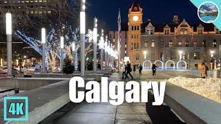  Friday Evening Christmas Vibes in Downtown Calgary