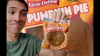 Little Debbie has Single Serving Pumpkin Pies?! - Pumpkin Week with AndrewEatsAll!