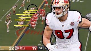 Film Study: Does Nick Bosa deserve BLAME for screwing up the 4th and 1 play? | Chiefs Vs 49ers