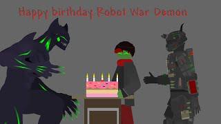 Happy Birthday Robot War Demon