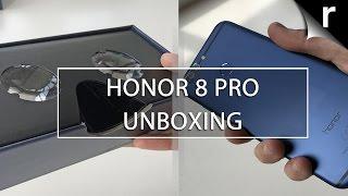 Honor 8 Pro Unboxing & Hands-on Review: Box = 3D glasses!