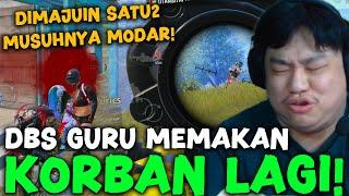 GURU PAKAI DBS? AUTO MAKAN KORBAN LAGI! GURU DI KEPUNG 2 SQUAD MASIH BISA SURVIVE? | RICS PUBGM