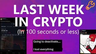 Last Week In Crypto In 100 Seconds Or Less (April Week 2)