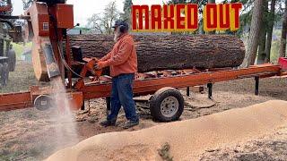 On-Site Milling; GIANT Douglas Fir