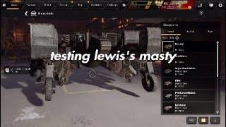 MC EZ GG Testing 'LewisG95' Mastodon Build *Big Tonk* *being harassed by lupenboss69*