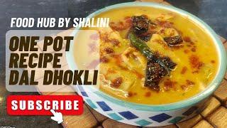 Dal Dhokli Recipe | दाल ढोकली रेसिपी | Gujarati Authentic Dal Dhokli | No Onion No Garlic Recipe