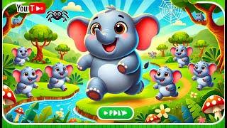  Ek Mota Hathi - Fun & Educational Hindi Nursery Rhyme for Kids! 