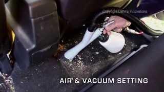TORNADOR VELOCITY VAC is the Fastest Way to Clean Car Interiors