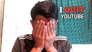 I Quit YouTube  no prank | *FACE REVEAL* | Gamerz Anando