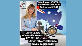 AVUSTRALYA'DAKİ ÖĞRENCİ VİZELERİ VE GÖÇMEN VİZELERİDEKİ DEĞİŞİKLİKLER (DÜNYASAL)