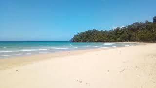 Arkadia Beach on Palawan Island Philippines