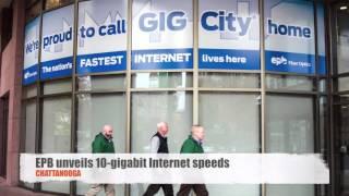 Chattanooga gets 10 gigabit Internet - world's fastest speeds