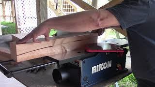 Rikon 20-800H 8" benchtop jointer first impressions and in action content