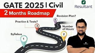 GATE 2025 | GATE 2025 Last 2 Months Strategy  | Civil Engineering | By Abhinav Sir