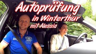 Autoprüfung in Winterthur mit Alessia