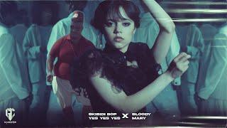 LADY GAGA - BLOODY MARY | Skibidi Dop Yes Yes Yes | TikTok Speed Up | Wednesday Addams | Dance Scene