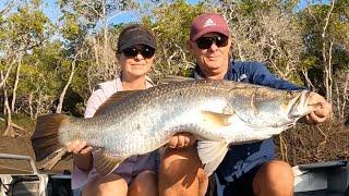 FISHING LIVE BAIT = CATCHING BIG FISH!! - Barramundi