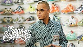 T.I. Goes Sneaker Shopping With Complex