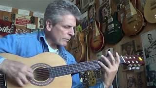 Joe Nania - guitar 3-25-18 at the Guitar Connection