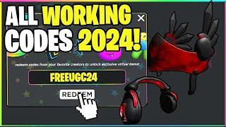 *NEW* ALL WORKING CODES FOR UGC LIMITED IN AUGUST 2024! ROBLOX UGC LIMITED CODES