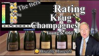 Expert Ranks Krug Champagnes Young & Old (Brutally Honest No BS)